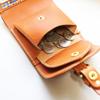 Belted Wallet Original Tochigi Leather Made in Japan Genuine Leather Chocolate [Porco Rosso] [sokunou]