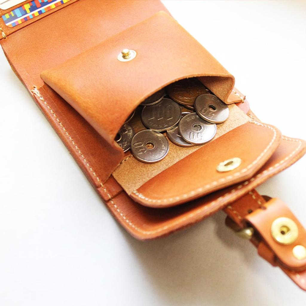 Belted Wallet Original Tochigi Leather Made in Japan Genuine Leather Chocolate [Porco Rosso] [sokunou]
