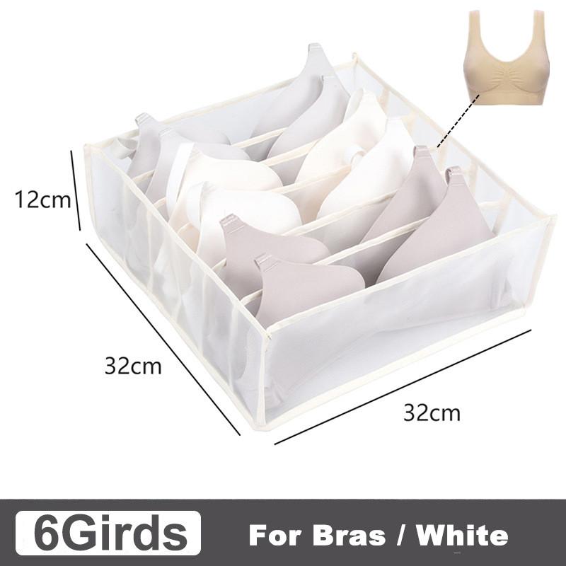 Clothes Storage Organizer Box Pants Jeans T-Shirt Storage Boxes Wardrobe Underwear Socks Organizer Drawers Separator Box