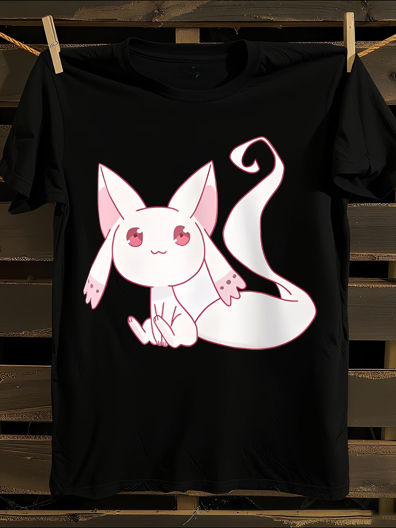 Magia Record Lil Kyubey Anime Tshirt Anime Tshirt XXL