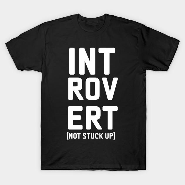 T-shirt Super Large TShirt introvert 