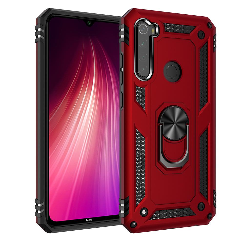For Xiaomi Redmi Note 8 Pro Case Redmi Note 8 Pro Armor Rugged Bumper Military Shockproof Magnetic Holder Ring Case Cover