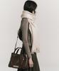 Nick&Nicole Crystal Faux Leather Tote Bag_Brown