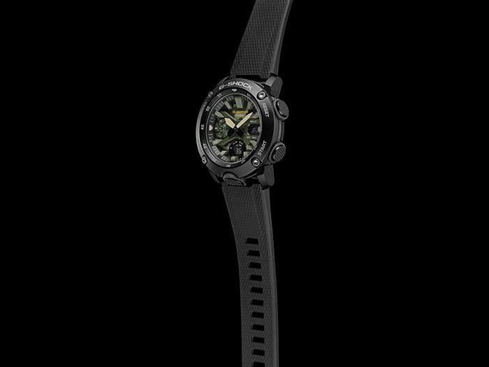 Casio Men's Resin 200M Water Resistant Digital Shock Resistant Quartz Watch GA-2000SU-1A