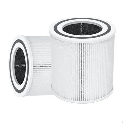 2 Pieces Air Purifier Filter HEPA Repairing High Efficient Filtration System Parts Replace