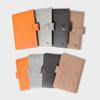 Eishindo A5 System Genuine Replaceable Business Modern Design (EI) Planner, Leather, Handmade, 6-Hole, Refills, Planner, Loose-Leaf Notebook, (Brown)