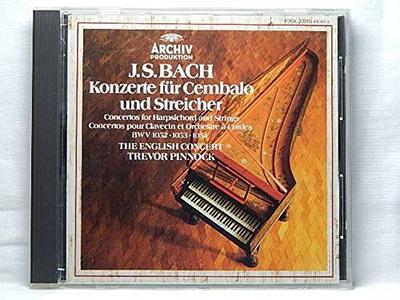 CD JOHANN SEBASTIAN BACH TREVOR PINNO  Bach Harpsichord Concertos 3 F35A20010  Japan Classical Used