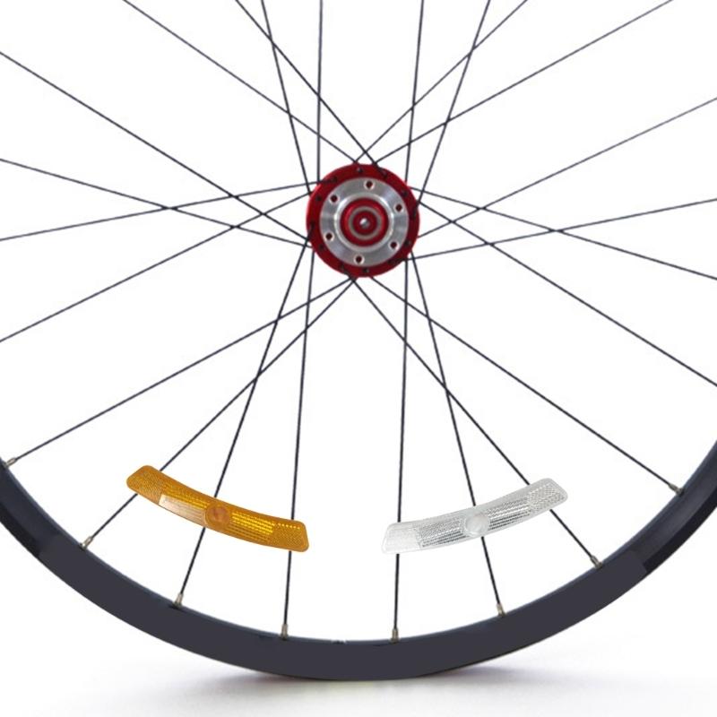 8 Stück Wasserdichte Fahrräder Sicherheitswarnreflektoren Fahrräder Räder Speichenreflektoren