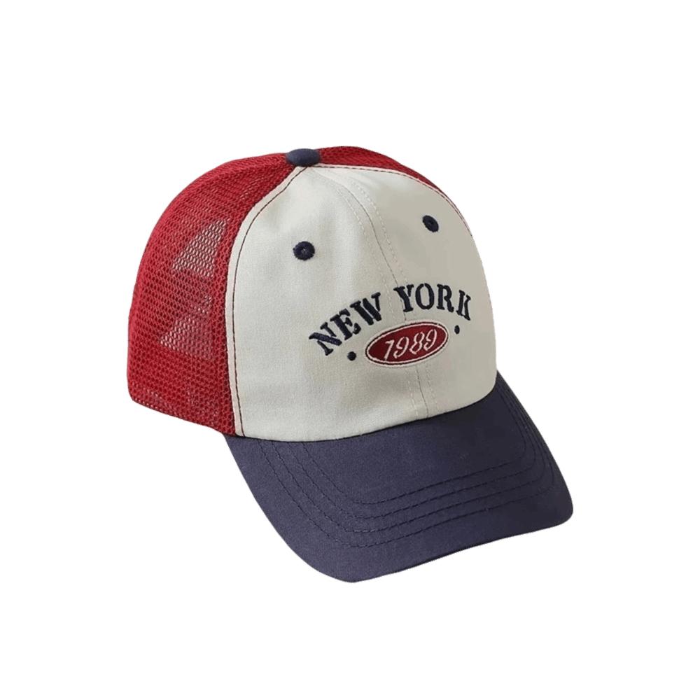Adjustable Strap Kids Sun Hat Breathable Mesh Patchwork Sun Hats Baby Baseball Cap Boy Girl