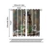 Filtering Curtains Excluding Rods Non Movable Without Batteries Whimsical Mouse Tea Cup Use Bedrooms Curtain Set Of 2 Made Polyester Washable Sleeping