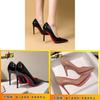 High Heels Für Damen Mit Spitzem Zeh Pu Slipon Elegante Frühjahrs Büro Schuhe