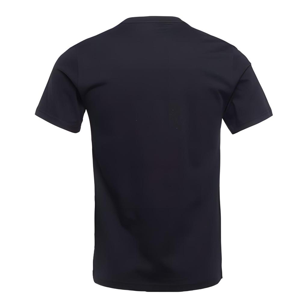 Converse T Shirts Men's Black Crew Neck Moderate Straight Fit 10003663-A02