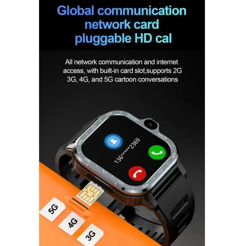 Valdus PGD Android Smart Watch Men GPS 16G/64G ROM Storage HD Dual Camera NFC Long Standby 2G 4G SIM Card WIFI Wireless Fast Internet Access