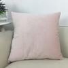 Velvet Soft Decorative Square Pillow Covers Cushion Case for Sofa Bedroom60x60cm