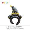 Halloween New Special-Shaped Medium Stick Baton Pumpkin Ghost Spider Holding Aluminum Film Funny Party Balloon