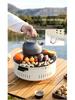 Portable Multifunctional Stainless Steel Charcoal Grill - Outdoor/Indoor Campfire, Barbecue, Water Boiler, Tea Stove