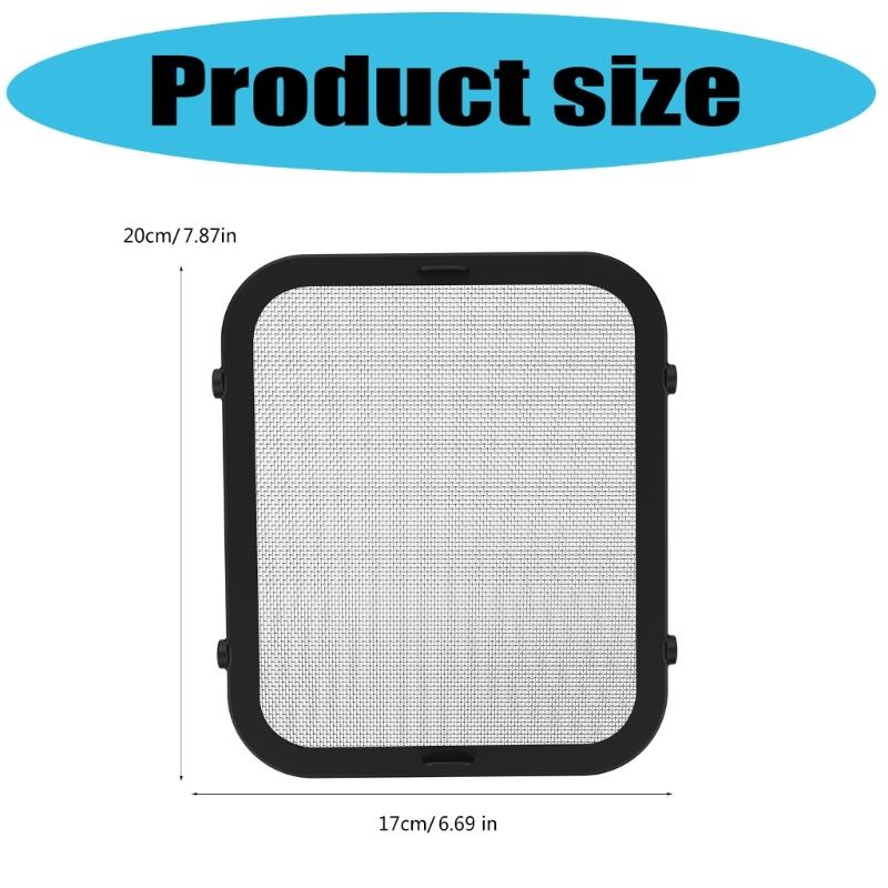 2 szt. Osłona przeciwbryzgowa ze stali nierdzewnej Drobna osłona przeciwbryzgowa Magnetyczna do maszyny do smażenia na gorącym powietrzu AF400 AF451 Akcesoria