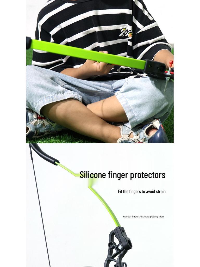 Kids' Recurve Bow and Arrow Set for Outdoor Archery and Sports