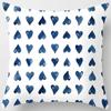 Blue Abstract Painting Pillowcase Office Living Room Home Pillowcase Car Ornaments