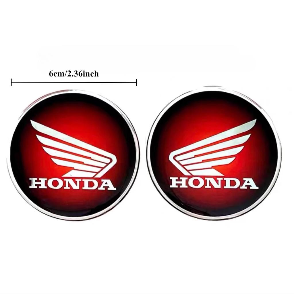 AZD1 Honda Motorcycle Circular Label Sticker, Fuel Tank Sticker, Suitable for Cb400f 650 CB190SS Cbr1000rr Honda Emblem