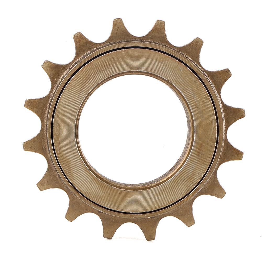 16T Metal Single Speed Flywheel Freewheel Bicycle Accessory for Mountain Road Bike