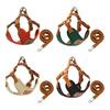 Dog Harness And Leash Set No Pull Adjustable Dog Vest Harness with Leash for Small Medium Large Dogs