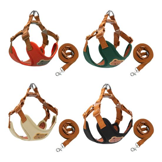 Dog Harness And Leash Set No Pull Adjustable Dog Vest Harness with Leash for Small Medium Large Dogs