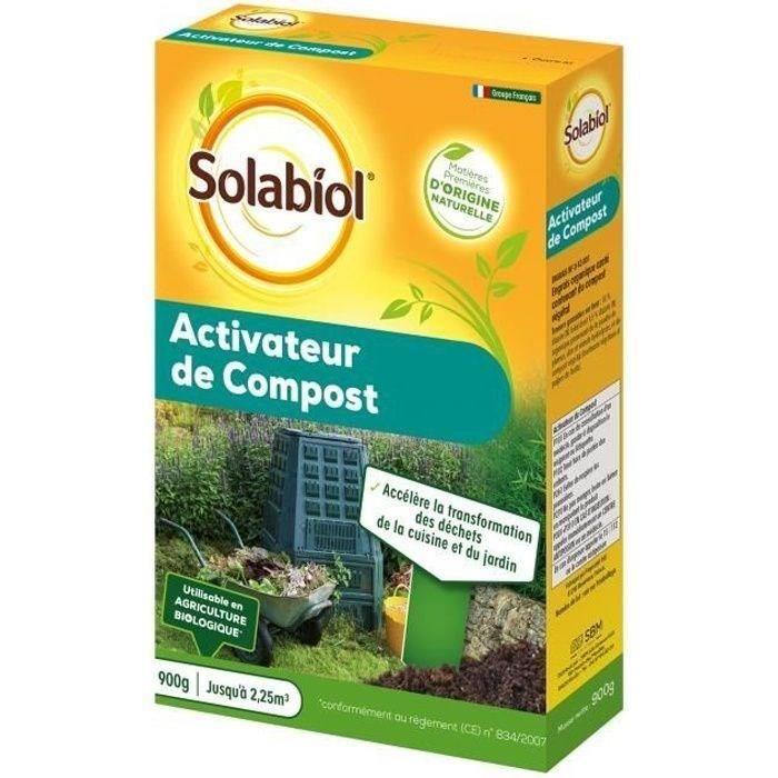 Activateur de compost naturel pret a l'emploi 900g - SOLABIOL