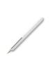 LAMY Dialogue 3 Fountain Piano Medium Officially Imported Pen, White, Nib, L74PWT-M, Dual-Use,