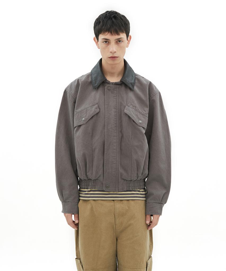 DEFGARMENTS Washed Canvas Jacket [2Color]
