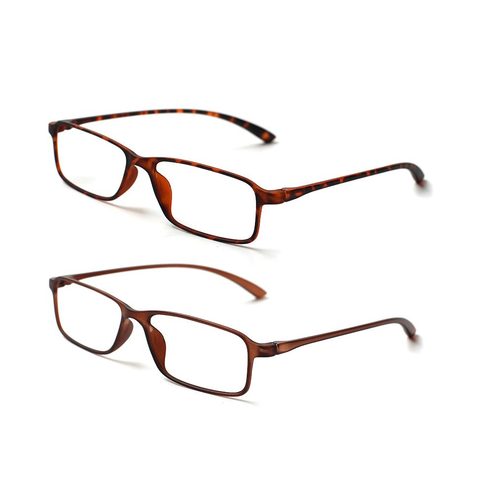 

TUREZING Presbyopia Eyeglasses Presbyopia Diopter Reader Eyeglasses Men and Women Square Shaped Frames Ornamental Eyeglasses 3