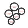 Mixed Idler Pulley Rubber Idle Wheel Belt for Player Tape Record Running Smooth 20pcs