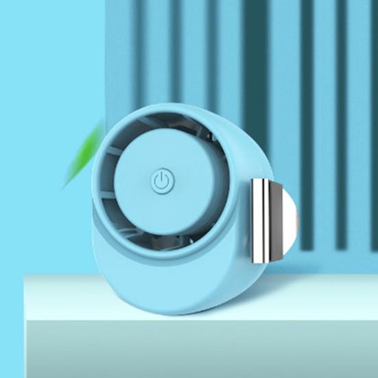 Přenosný pasový ventilátor Ultra tichý 3 rychlosti Nastavitelný Klipový Mini ventilátor