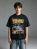 New Summer Back To the Future Retro Street Style Unisexs Tshirt Womens Tshirt Adult Tshirt Childrens Tshirt