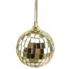 3cm 6 Stück Spiegelkugeln Party Glänzende Kugel Spiegel Weihnachten Laser Reflektierende Glaskugel Disco Weihnachtsbaum Heimdekoration Ornamente