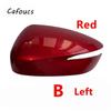 1pcs Car Wing Side Rearview Mirror Cover Cap Shell For Mazda CX-3 CX3 2013- CX-5 CX5 2015 2016