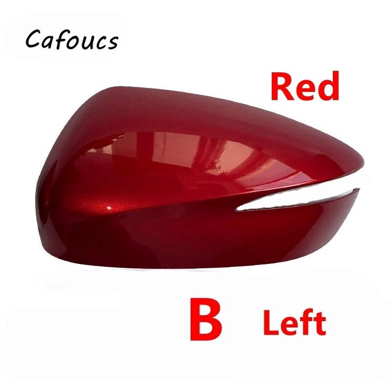 1pcs Car Wing Side Rearview Mirror Cover Cap Shell For Mazda CX-3 CX3 2013- CX-5 CX5 2015 2016