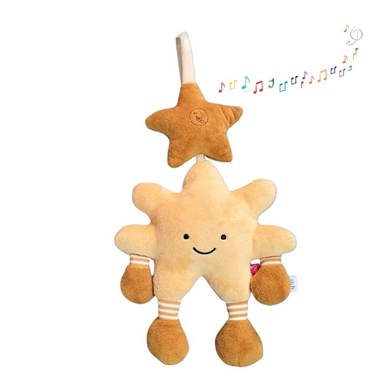 Baby Rattles Crib Toy Holder Rotating Bed Bell Musical Starry Sky Newborn Infant Baby Boy Toys Gifts Wind Chime Pendant Toy