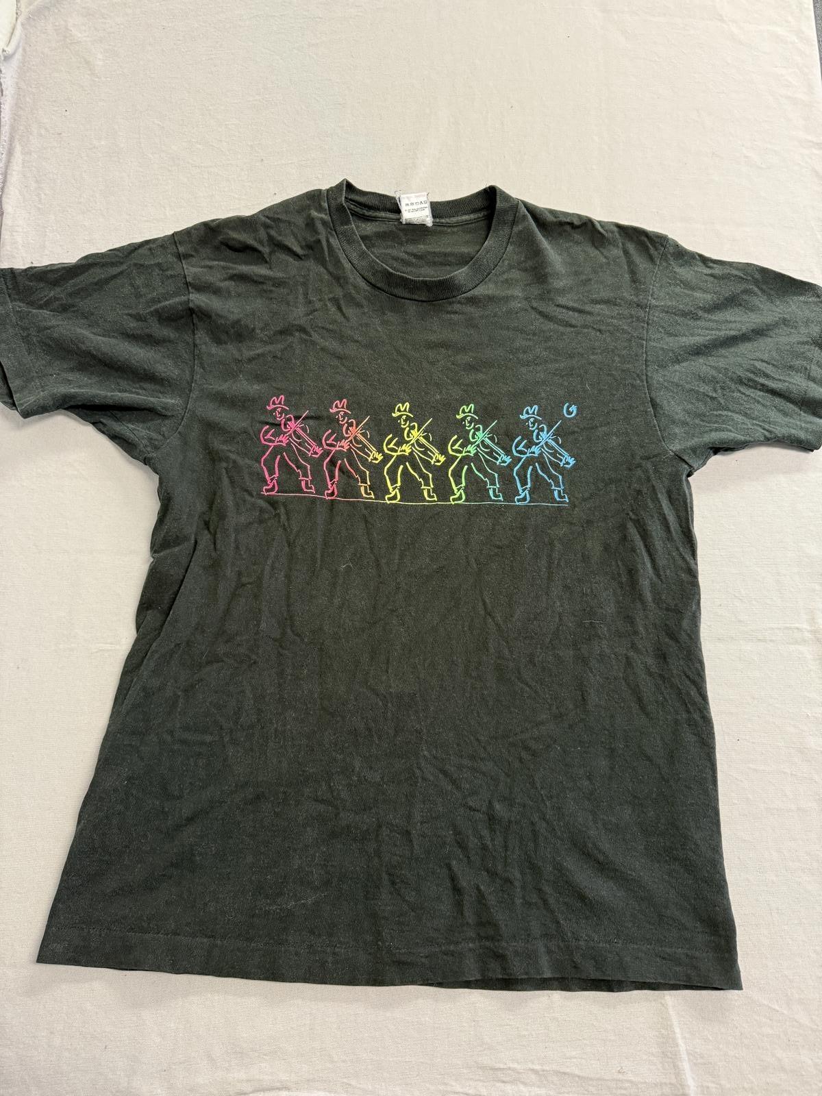 Vintage Folk Festival T-shirt Swayed Pines Folk Fest SJU XL M