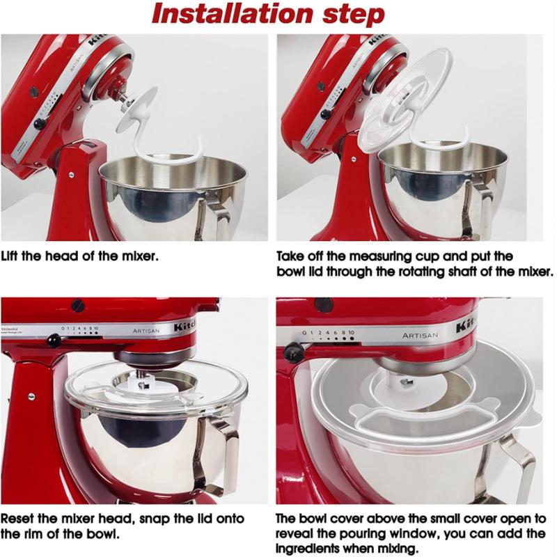Baby Mixer Attachments for KitchenAid 4.5-5 Quart Tilt-Head Stand Mixer