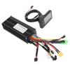 Controlador de Onda Senoidal DC 24V 36V 48V 30A Kit Controlador de Motor de Bicicleta Elétrica com Visor LCD S866 para