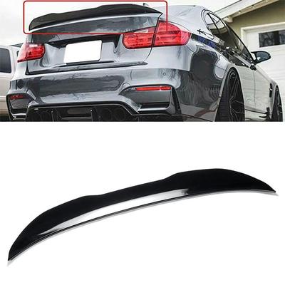 Lesklý černý zadní spoiler pro BMW řady 3 F30/F80 (2012-2019) - Modifikační díl PSM Pasta pro 4dveřový vůz