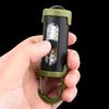 Multi-functional Mini Keychain Light Modes Adjustable Portable Rechargeable Flashlight Outdoor Camping Hiking Hanging Lamp Emergency Repair Work Lamp