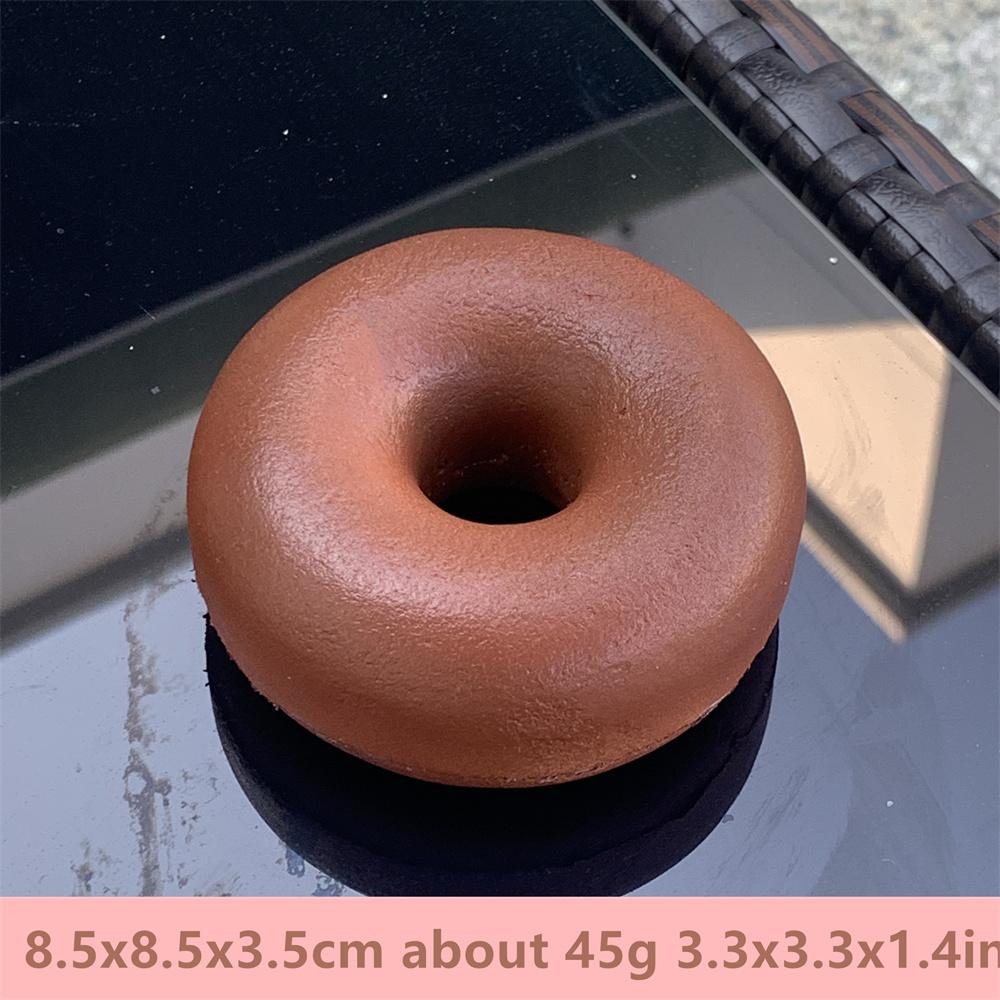 PU Doughnuts Cakes Faux Donut Food Model Bread Party Chocolate Frosting Stress Relief Simulation Wholesale Sugar Sweet Candy Toy