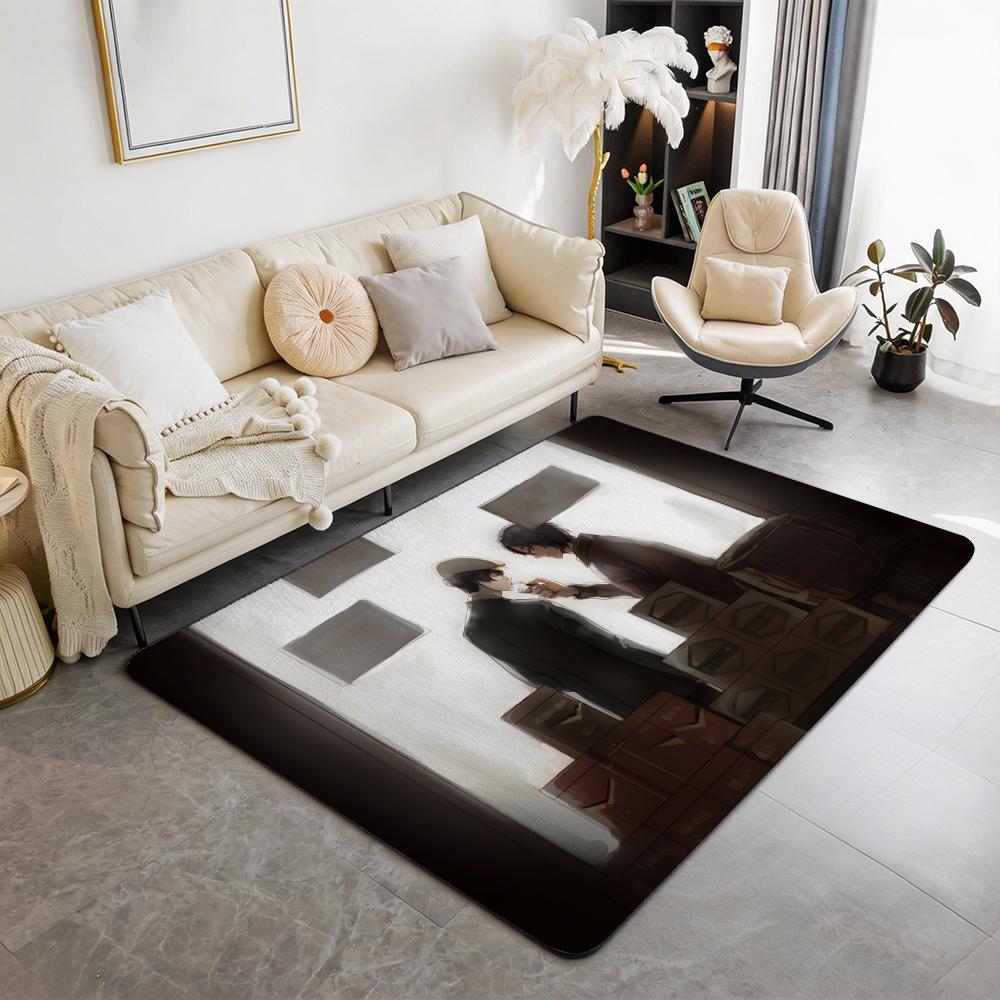 Anime A 91 Days Floor Mat Eco Flannel Doormat Non Slip Odorless Indoor Floor Rug Soft Short Plush Home Mat