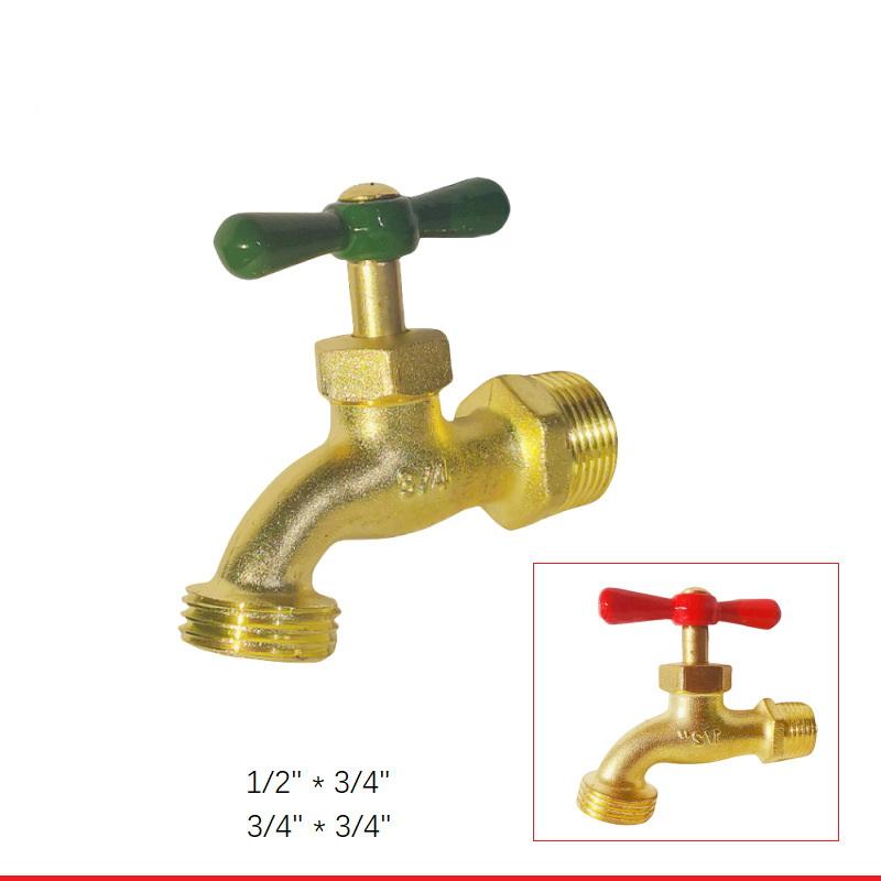 1 Piece 1/2" 3/4" Zinc Alloy Water Faucet Washing Machine Household Quick Opening Faucet Garden Hose Connector Thread Head