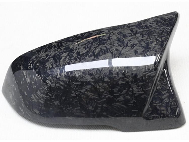 Carbon Fiber Rearview Mirror Shell Cover for BMW 1, 2, Z4, X1/X2 - Models F48, 52, 39, G29 Horn Replacement
