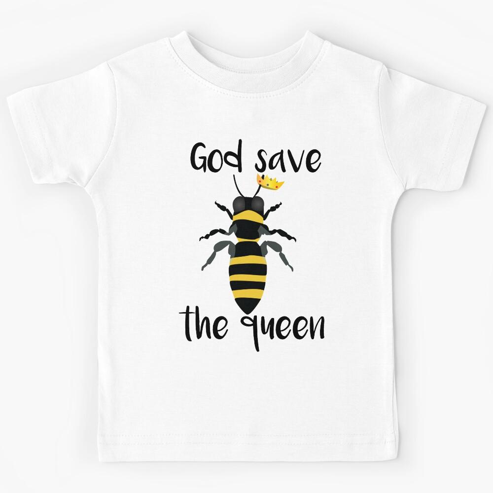 God Save the Queen Bees Kids T-Shirt 160