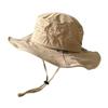 Breathable Wide Brim Fisherman Hat Wide Brim Sun Hat Couple Mountaineering Cap  Casual