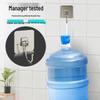 Strong Adhesive No-Drill Wall-Mounted Suction Cup Hook – No-Mark, Load-Bearing for Kitchen Use